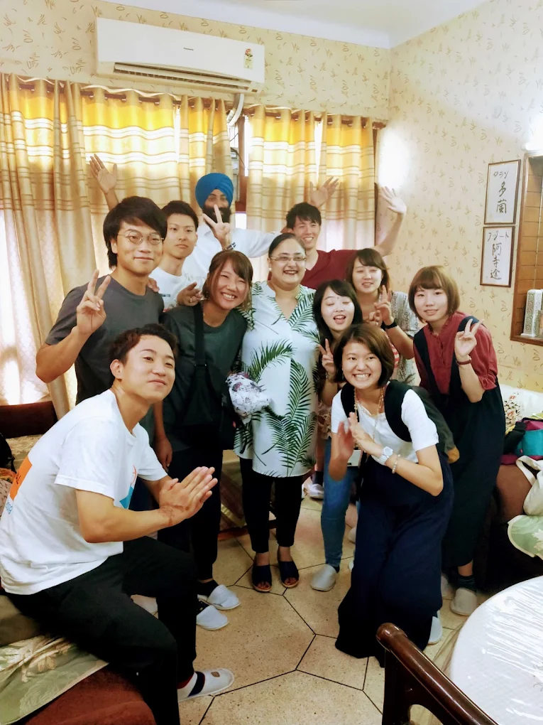 Meeta Chan with guests
